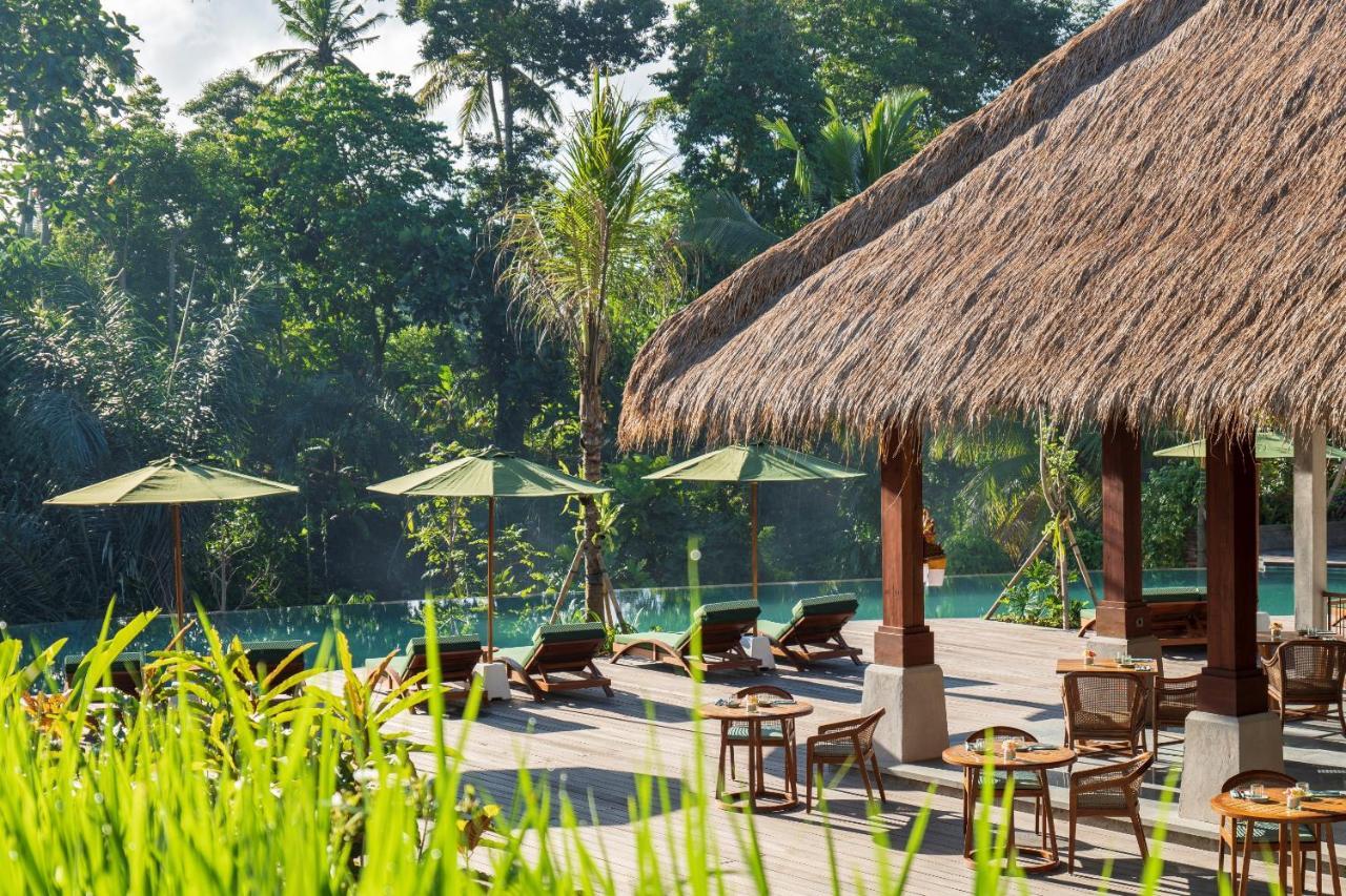 อดิวานา ซูุเวตา - ผ่านการรับรอง Chse Hotel อูบุด ภายนอก รูปภาพ The swimming pool at the hotel